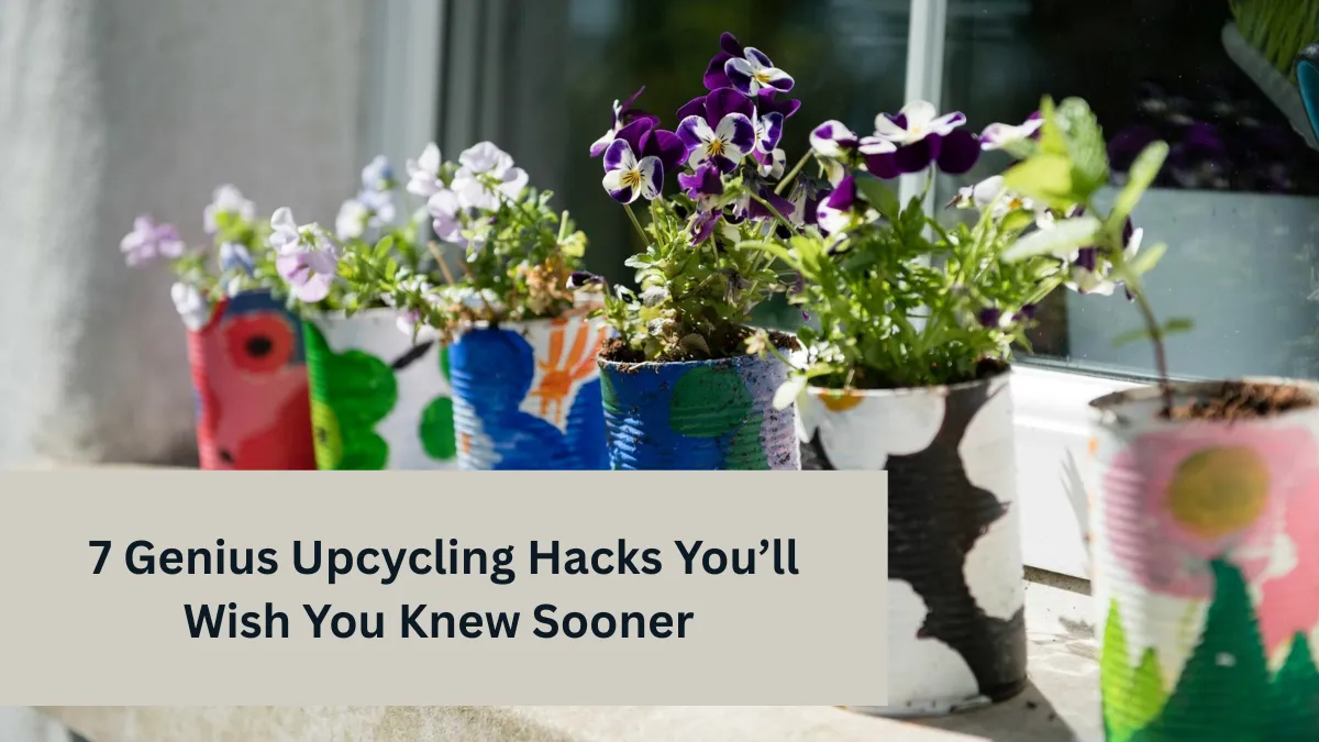 7 Genius Upcycling Hacks You’ll Wish You Knew Sooner