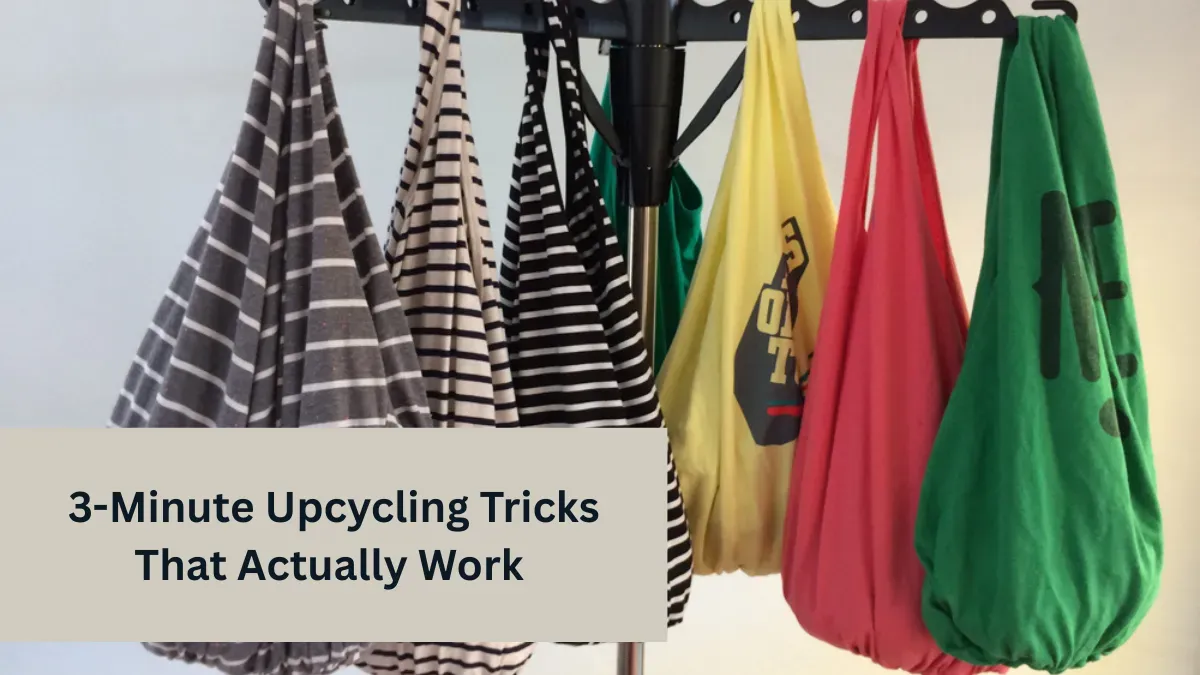 3-Minute Upcycling Tricks That Actually Work