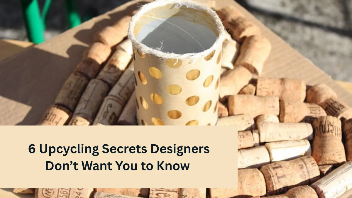 6 Upcycling Secrets Designers Don’t Want You to Know